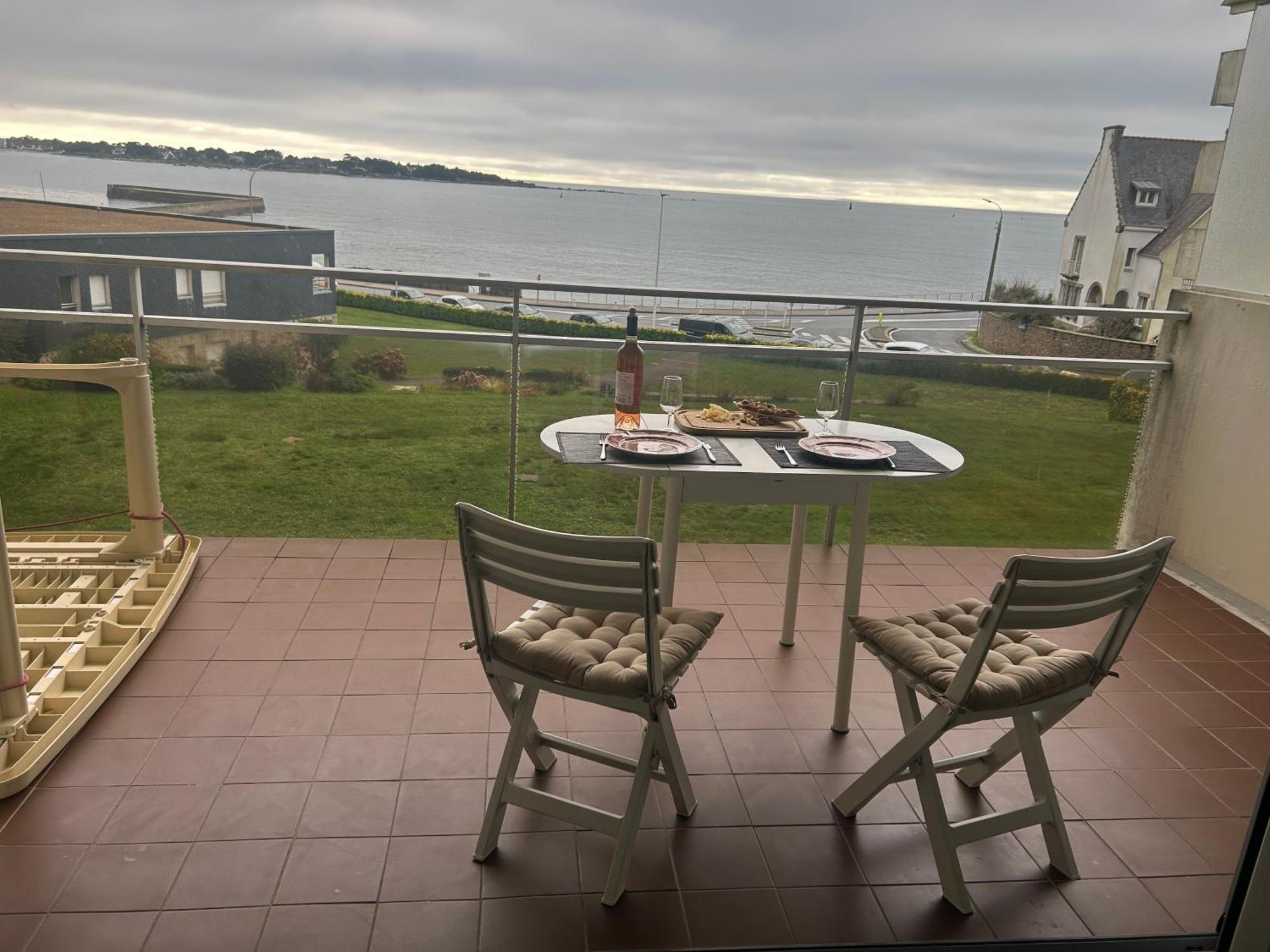 Concarneau Face A La Mer Stationnement Privatif Exteriör bild